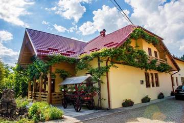 Maison d’hôte pour 3 personnes, avec balcon ainsi que vue et jardin dans Sucevița