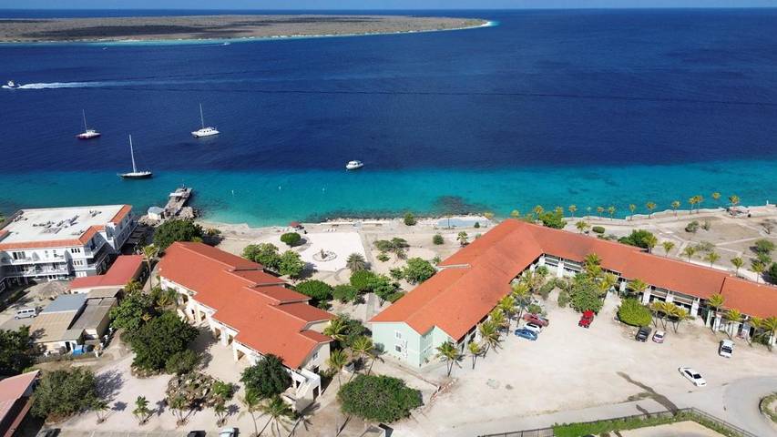 Vakantiewoning voor 2 personen, met tuin en uitzicht op Bonaire