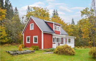 Ferienhaus für 6 Personen, mit Terrasse und Garten am Bolmen