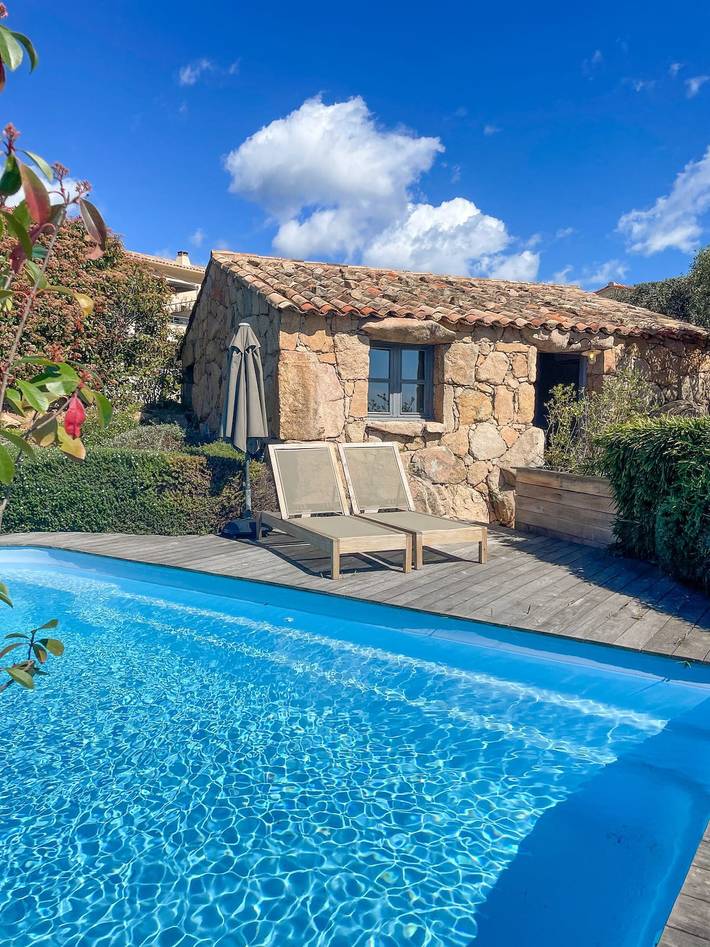 Ferienhaus für 2 Personen, mit Terrasse und Garten sowie Pool in Porto-Vecchio - 2