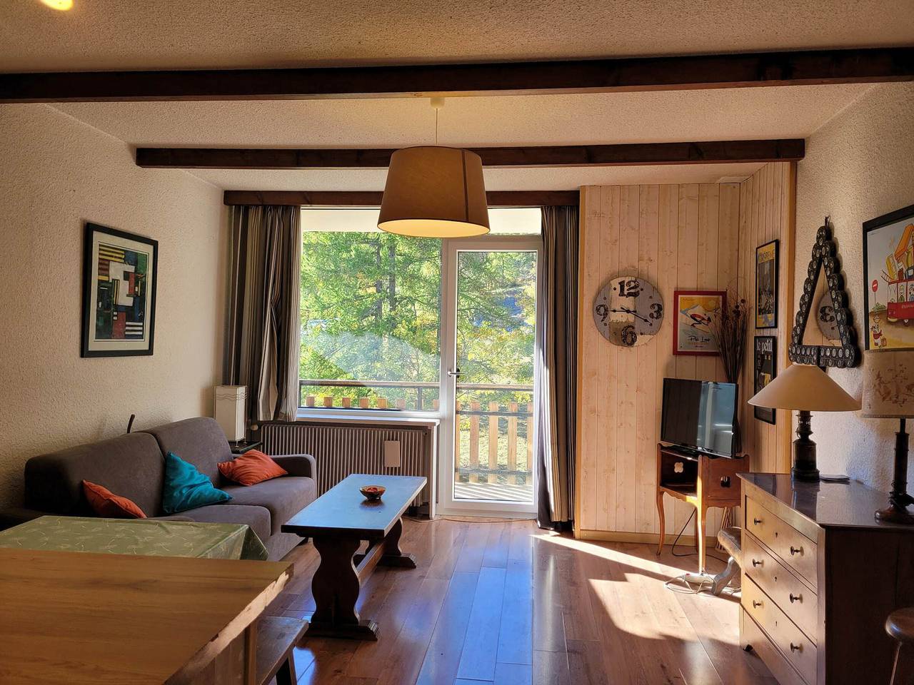 Estudio entero, Estudio renovado para 4 pers. a pie de pistas, balcón, Wifi in Pra-Loup, Uvernet-Fours