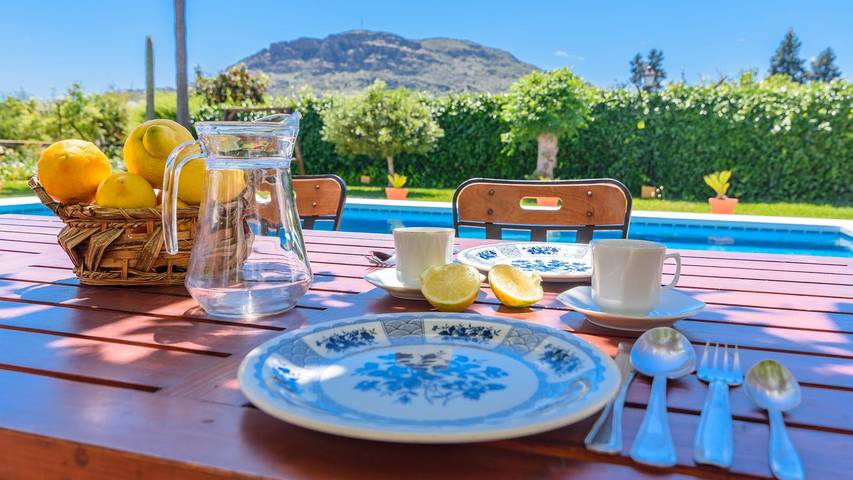 Casa rural para 6 personas, con balcón/terraza y piscina en Álora - 3