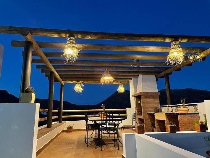 Chalet para 3 personas, con Terraza y Vistas en Níjar