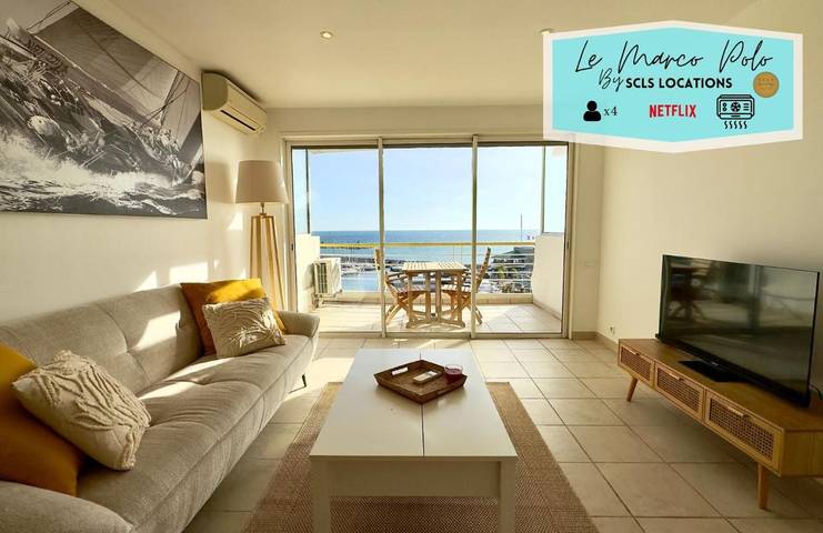 Gîte pour 3 personnes, avec balcon et vue dans Office De Tourisme De Golf Juan