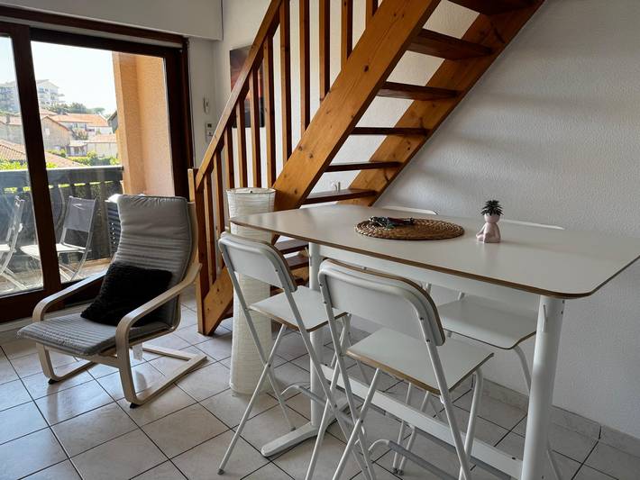 Gîte pour 4 personnes, avec Balcon dans Plage Chambre d'Amour - 4