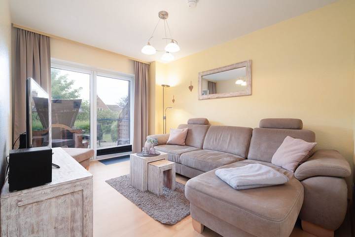 Ferienwohnung für 4 Personen, mit Terrasse und Garten in Westfehmarn, Lemkenhafen