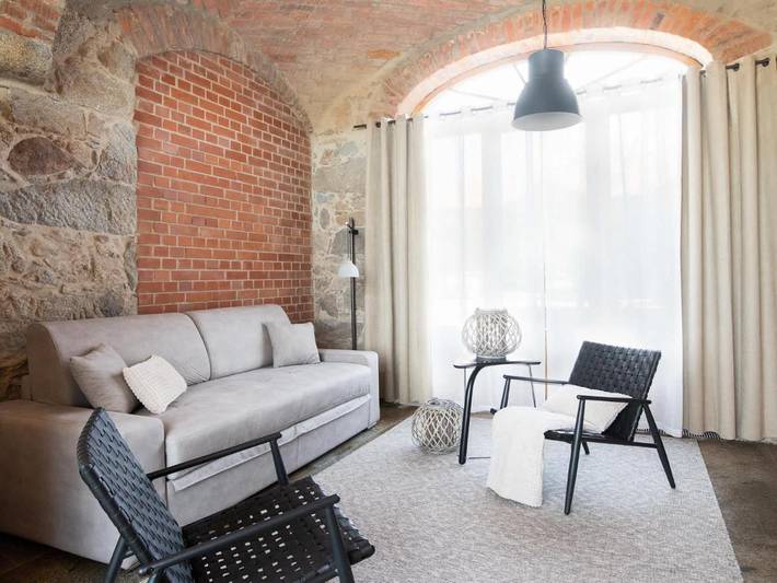 Apartament wakacyjny dla 2 osób, z Taras i Ogród oraz Basen i Sauna w Saska Szwajcaria