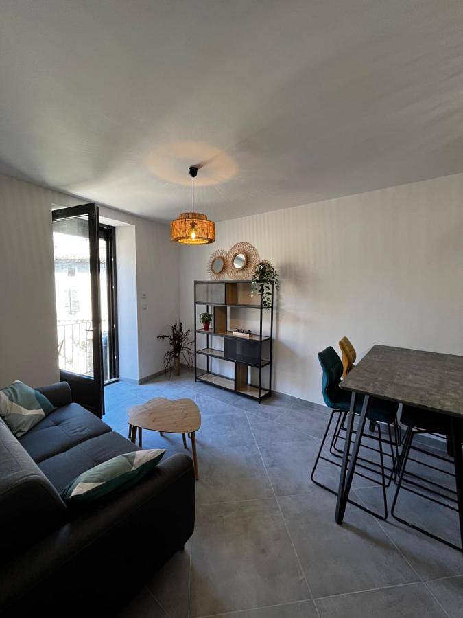 Appartement de vacances pour 2 personnes, avec Balcon ainsi que Terrasse et Vue