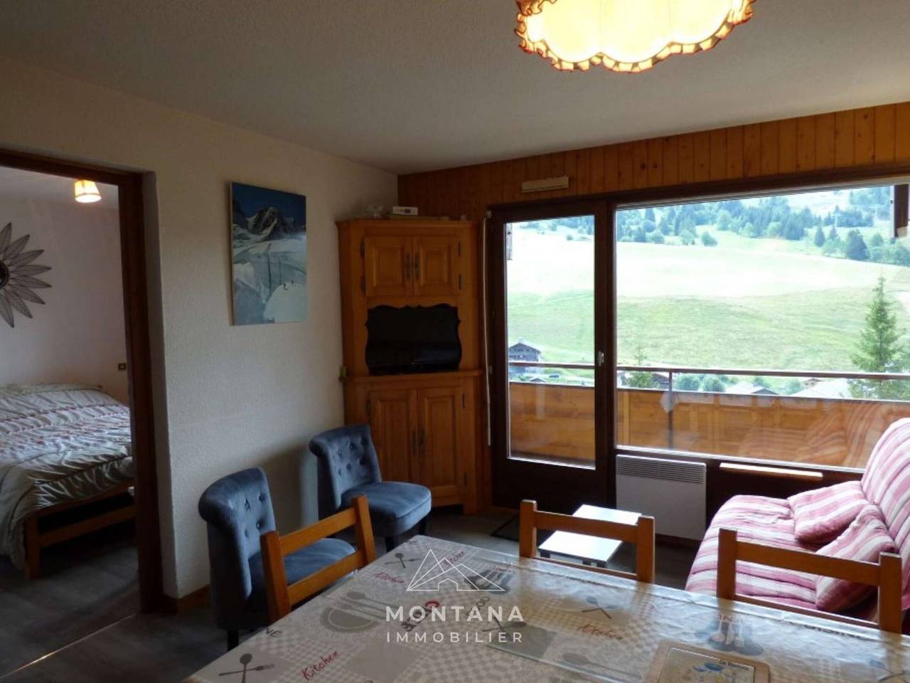 Apartamento entero, Apartamento cómodo con balcón para 6 personas in Chinaillon, Le Grand-Bornand