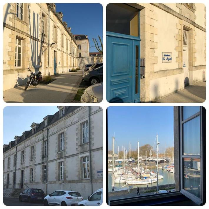 Gîte pour 4 personnes, avec vue, animaux acceptés dans Port de plaisance de Rochefort - 4