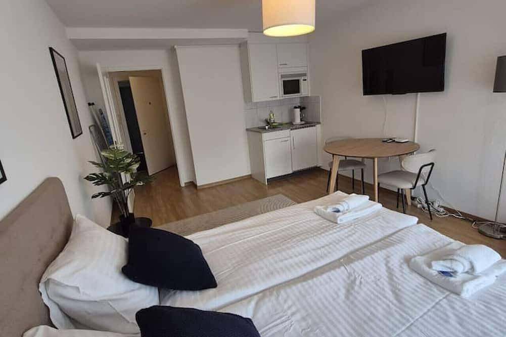 Entire apartment, Cute studio in the center - Crown 42 in Zurich, Zurich district