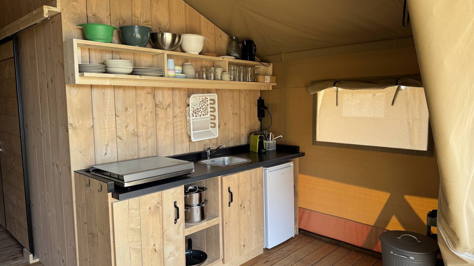 De Watersnip — Safari Lodge A in Petten, Noord-Holland - Kust van de Noordzee