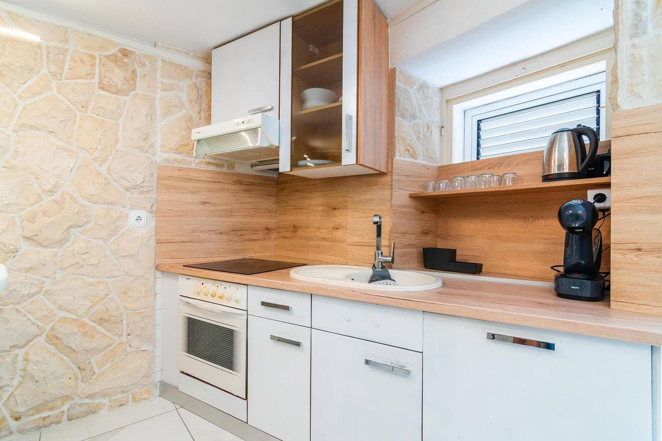 Rezydencja dla 6 osób z balkon/ taras in Pag, Pag (Wyspa)