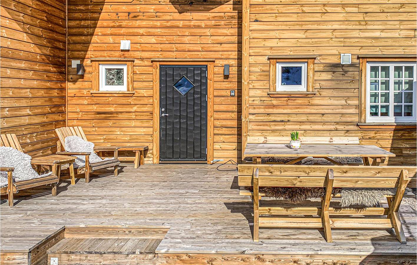 Ferienhaus für 11 Personen mit Terrasse in Vrådal, Kviteseid