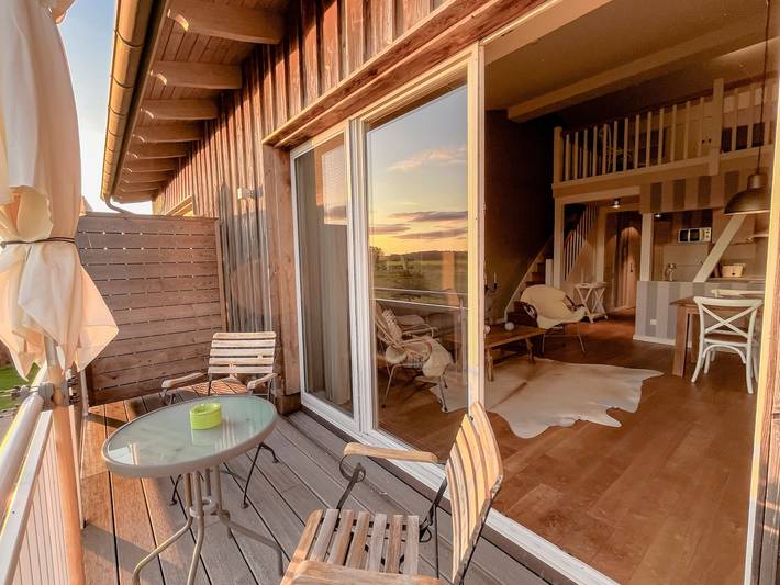 Appartement de vacances pour 4 personnes, avec terrasse ainsi que jardin et sauna - 1