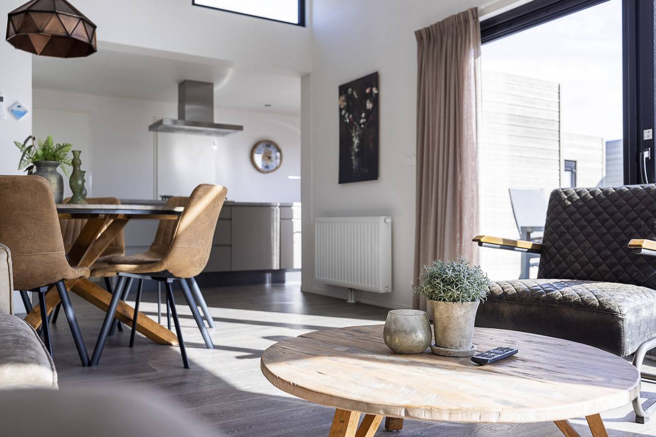 Luxe 6 persoons watervilla in Nunspeet op een park aan het Veluwemeer in Nunspeet, Veluwe