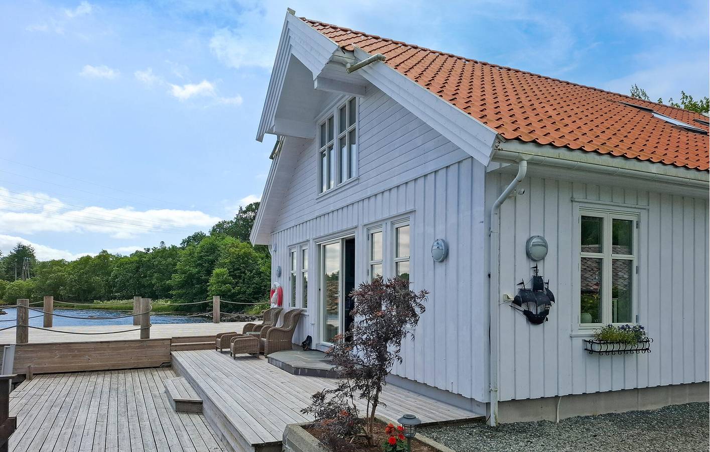 Maison de vacances pour 2 personnes avec terrasse in Skjoldastraumen, Tysvær