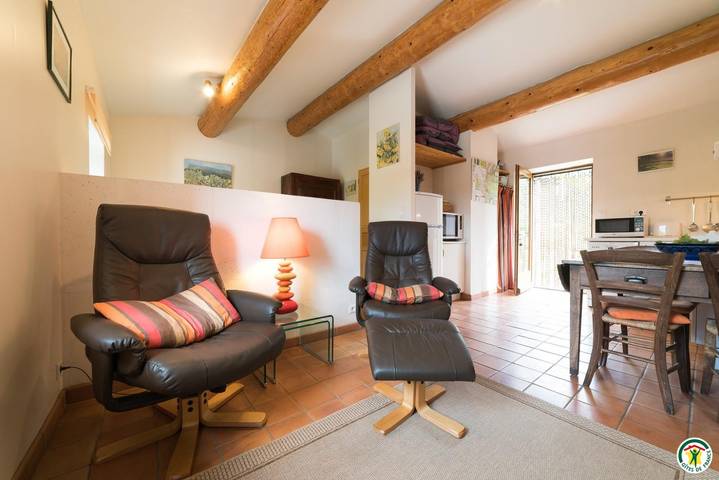 Gîte pour 2 personnes, avec jardin