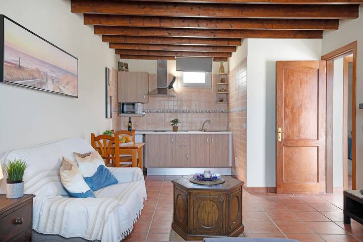 Ferienhaus "Viviendas El Pescador - Remo" mit Meerblick, privater Terrasse und Wlan in El Golfo, Yaiza