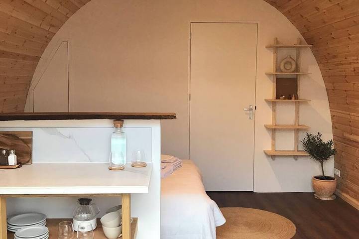 Chalet für 2 Personen, mit Garten und Whirlpool - 1