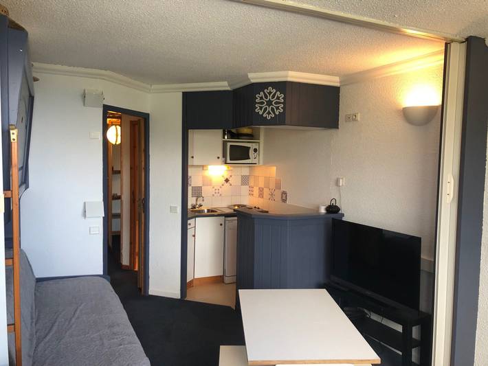 Studio pour 4 personnes, avec balcon