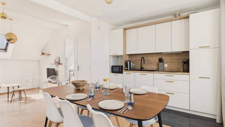 Gîte pour 4 personnes, avec balcon dans Office de Tourisme de Pornichet