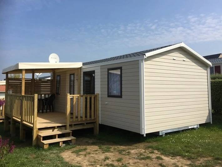 Mobil home pour 6 personnes, avec bassin pour enfant et piscine dans Plage de Lestrevet - 3