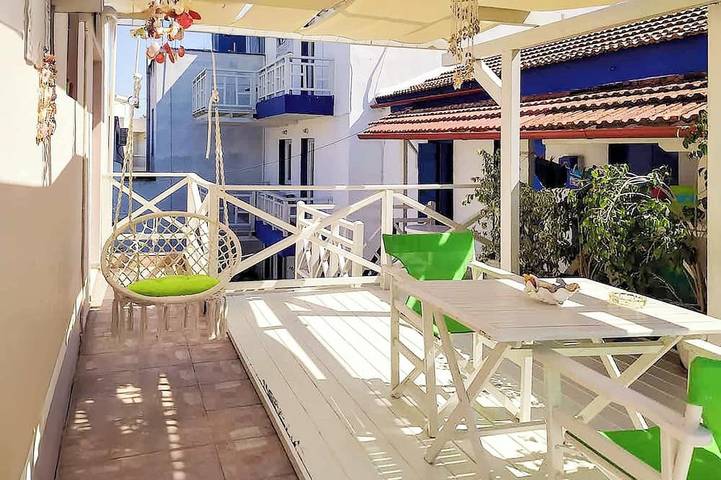 Appartement de vacances pour 3 personnes, avec jardin, animaux acceptés
