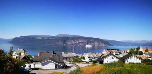 Villa für 8 Personen, mit Ausblick und Terrasse sowie Garten in Norwegen