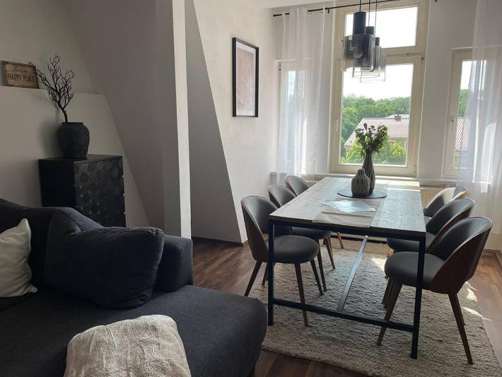 Ferienwohnung für 5 Personen, mit Garten und Ausblick in Rötha - 3