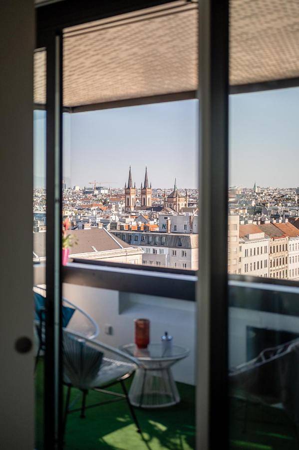 Ferienwohnung für 5 Personen, mit Sauna und Ausblick sowie Balkon in Wien - 2