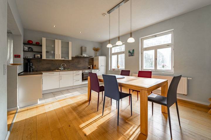 Appartement de vacances pour 6 personnes, avec Balcon ainsi que Jardin et Vue dans Gernrode Harz