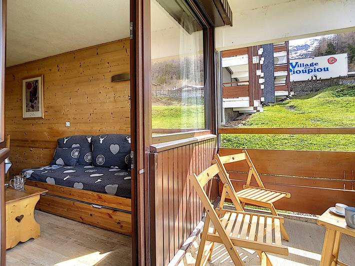 Apartamento entero, Apartamento renovado a pie de pista con balcón in Les Menuires, Saint-Martin-de-Belleville