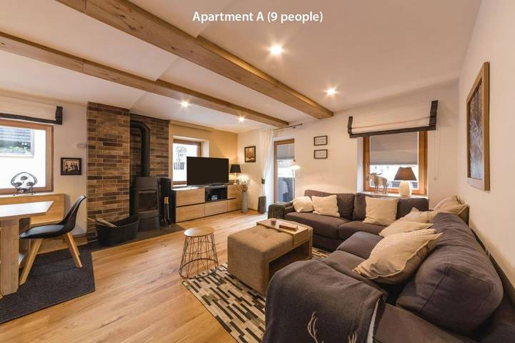 Hütte für 5 Personen, mit Balkon und Terrasse sowie Sauna und Ausblick in Mallnitz
