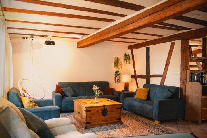 Ferienwohnung für 7 Personen, mit Terrasse und Ausblick in Groß-Umstadt - 3