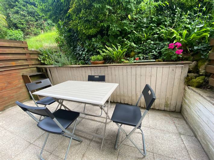 Gîte pour 4 personnes, avec terrasse dans Parc Mauresque Arcachon