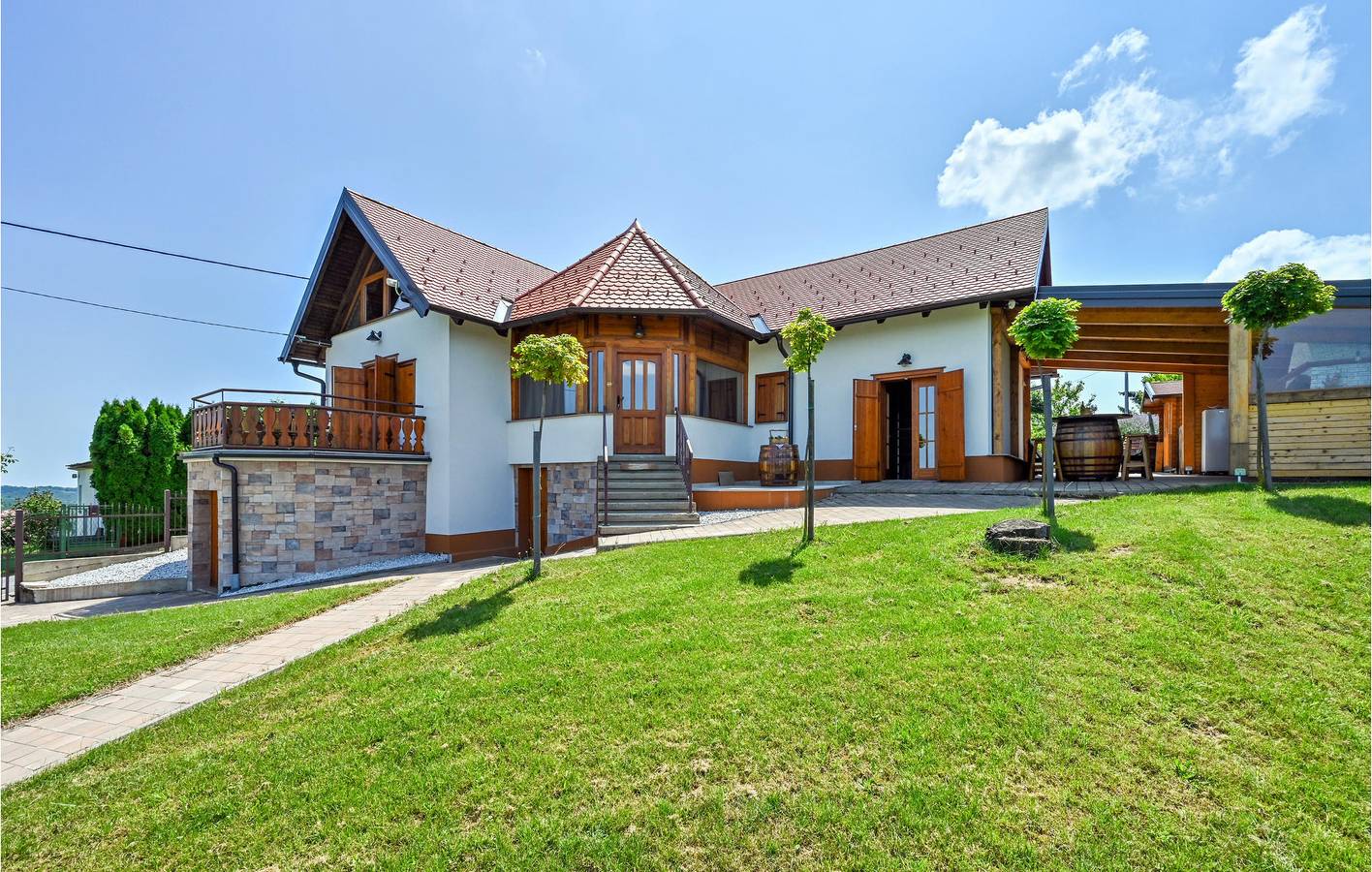 Ferienhaus für 8 Personen mit Sauna in Varazdin