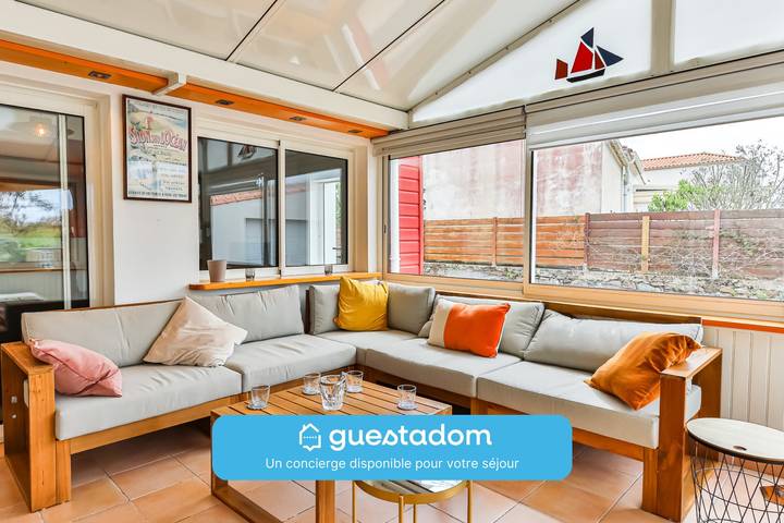 Ferienhaus für 7 Personen, mit Terrasse und Garten - 1