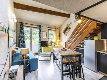 Gîte pour 4 personnes, avec vue dans Thermes Luz Saint Sauveur