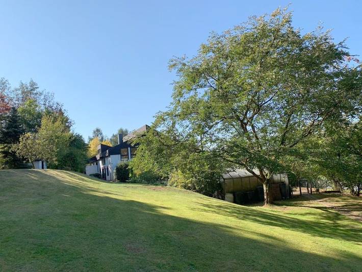Ferienwohnung für 3 Personen, mit Terrasse und Garten sowie Ausblick