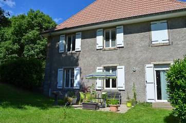 Gîte pour 4 personnes, avec jardin et terrasse, animaux acceptés dans Territoire de Belfort