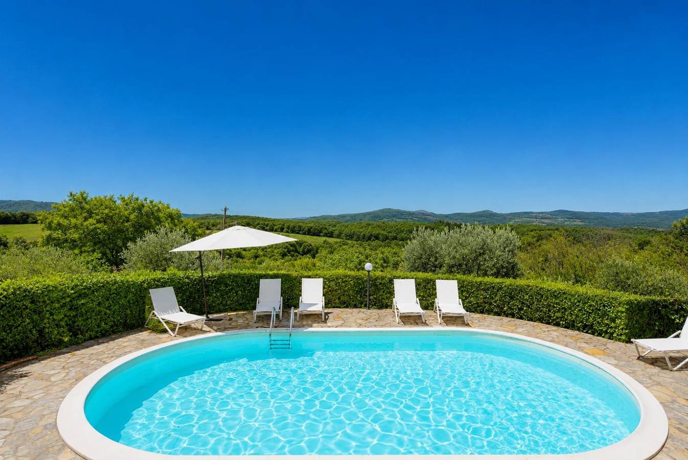 Villa per 8 persone con giardino in Montegabbione, Perugia e dintorni