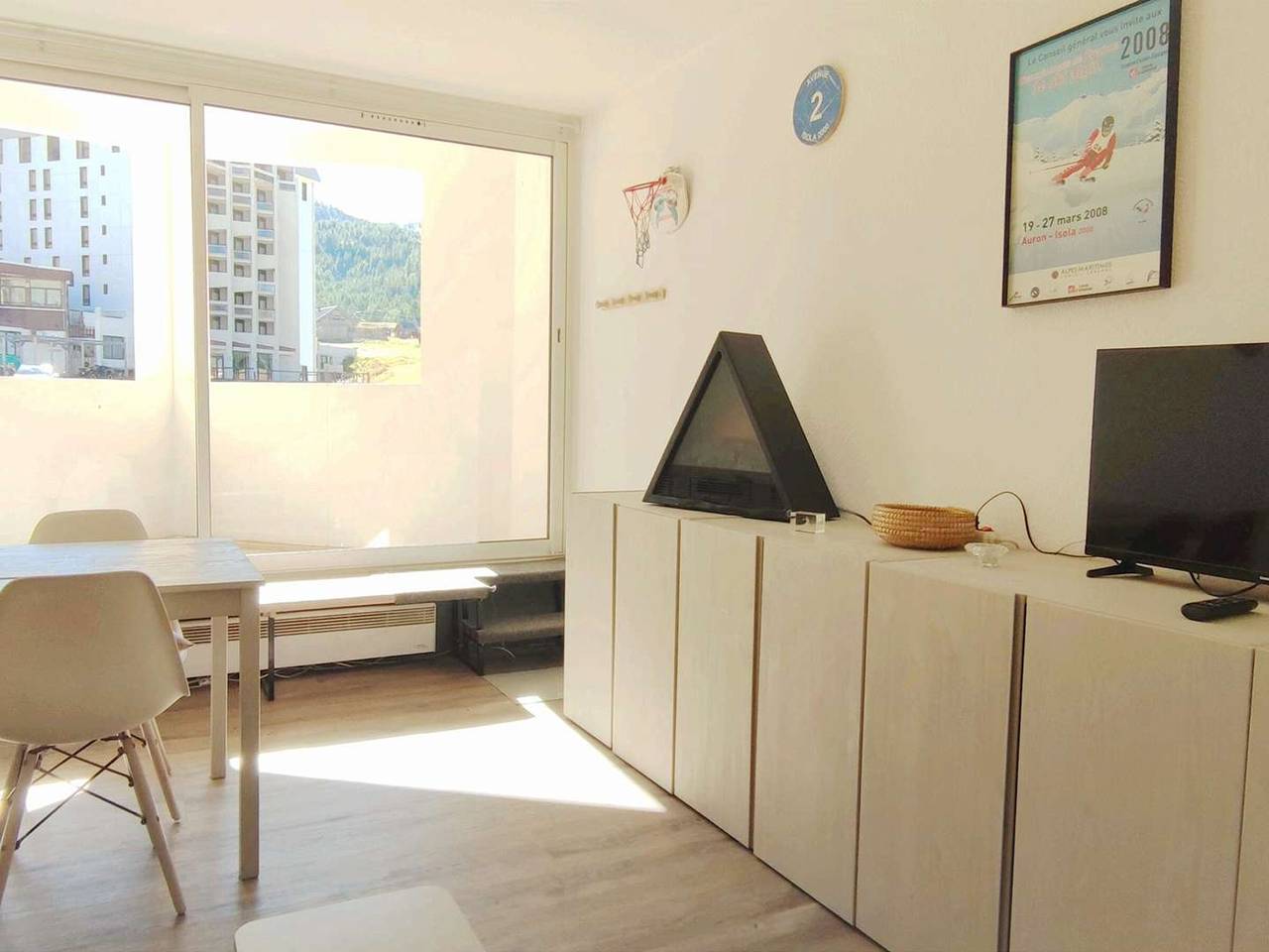 Estudio entero, Estudio acogedor en el corazón de las pistas en Isola 2000 in Isola 2000, Isola