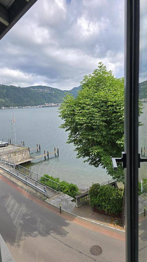 Gîte pour 7 personnes, avec vue sur le lac et balcon ainsi que vue et jardin dans Riva San Vitale - 3