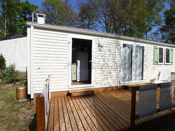 Camping Du Pre Des Moines - Mobilheim 2 personen - Cannelle *** 2 Schlafzimmer in Gouvieux, Oise