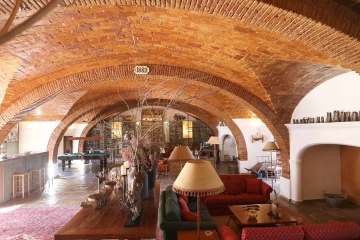 Maison de campagne pour 3 personnes, avec vue et balcon ainsi que jardin et piscine à Moura - 4