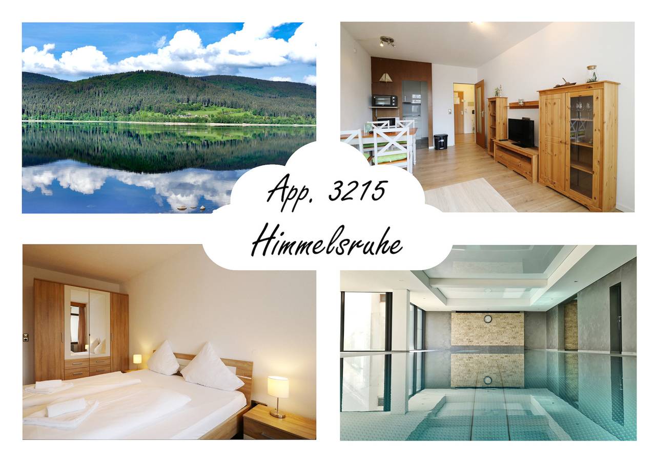 Ganze Ferienwohnung, App. 3215 - Himmelsruhe Kurhotel Schluchsee  - mit Indoorpool, Schluchsee in Suedlicher Schwarzwald, Schluchsee