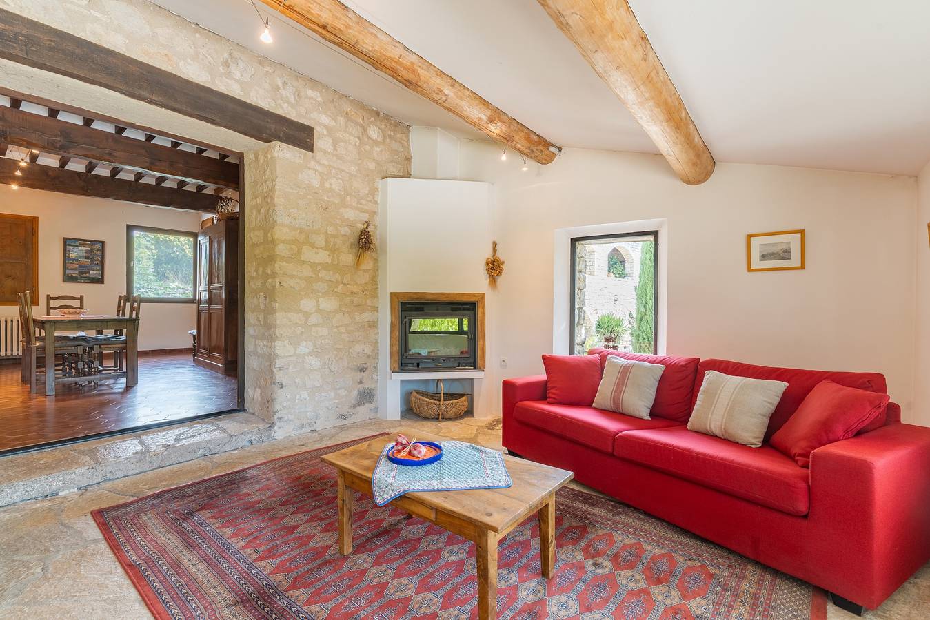 Bastide provenzal in Caseneuve, Parque natural regional del Luberon