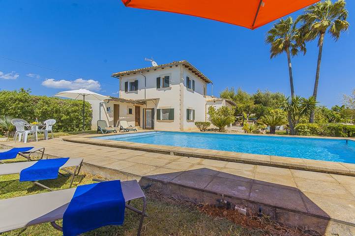 Finca für 8 Personen, mit Terrasse und Garten auf Mallorca Inselmitte - 2