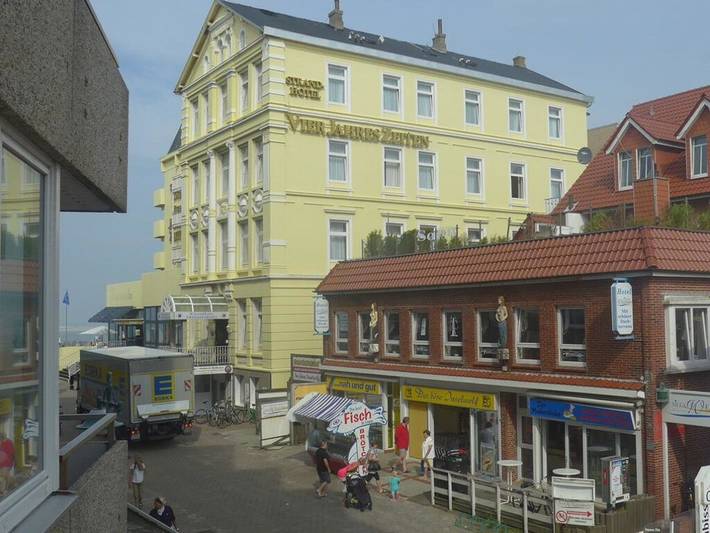 Ferienhaus mit Meerblick für 2 Personen, mit Balkon/Terrasse und Balkon auf den Ostfriesische Inseln